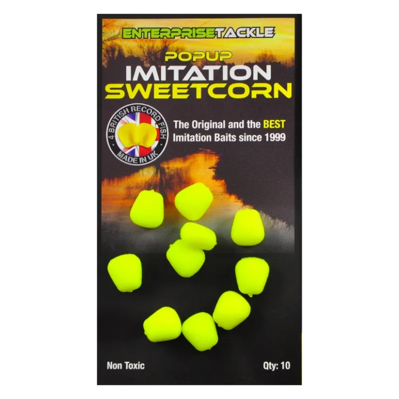 ENTERPRISE Pop Up Sweetcorn Fluoro Yellow Unflavoured