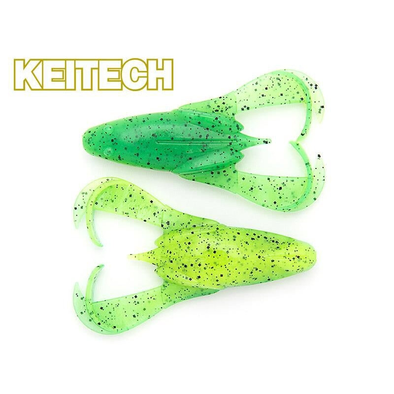 KEITECH Noisy Flapper 9cm Lime Chartreuse PP