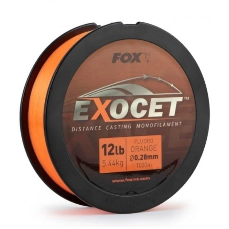 FOX Exocet Mono 0,28mm 1000m Fluoro Orange