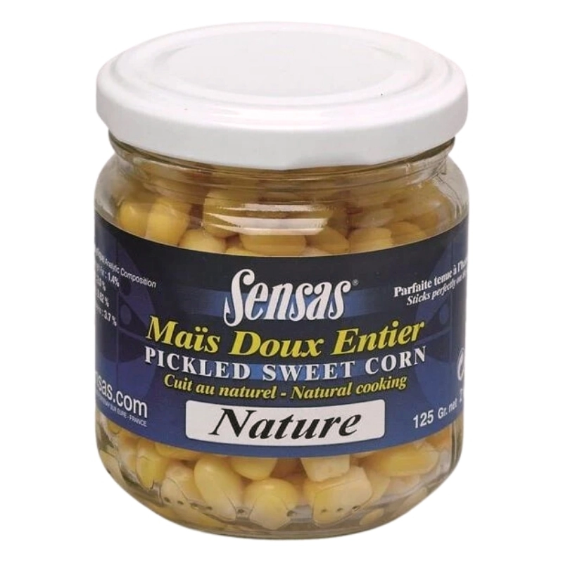 SENSAS Cooked Soft Sweetcorn Natural 212ml