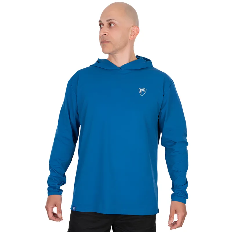 FOX RAGE Blue Hooded T