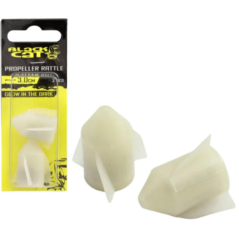 BLACK CAT Propeller Rattles Glow In The Dark 3,0cm