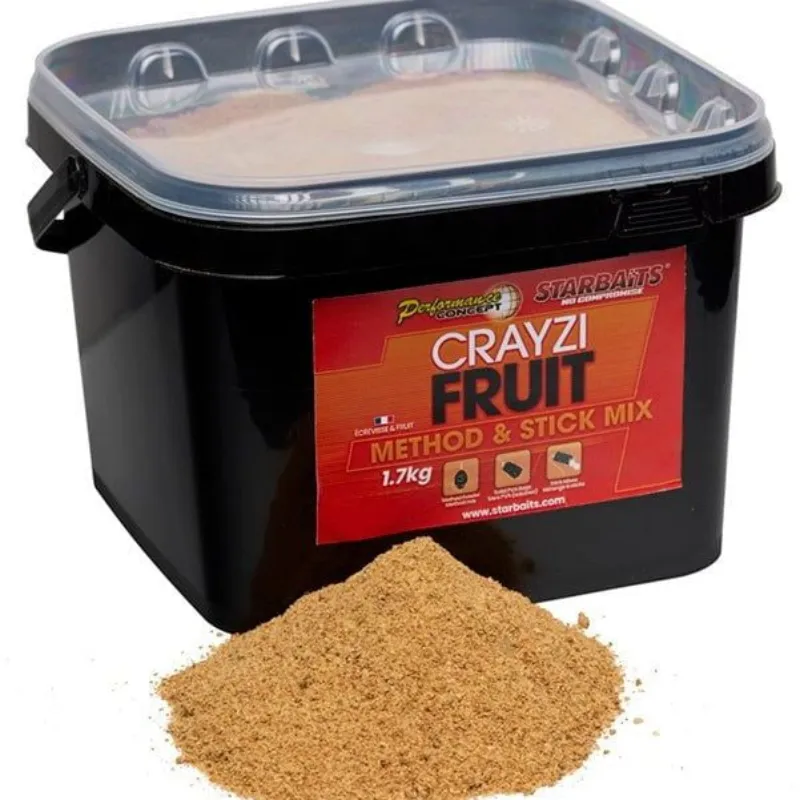 STARBAITS Method & Stick Mix Crayzi Fruit 1,7Kg