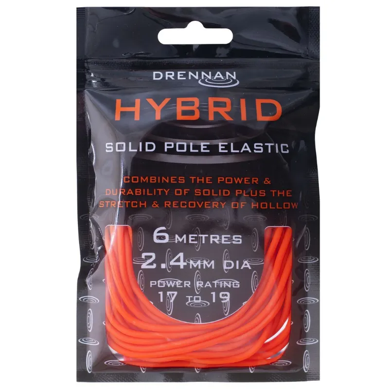 DRENNAN Hybrid Elastic 6m 2,4mm Orange
