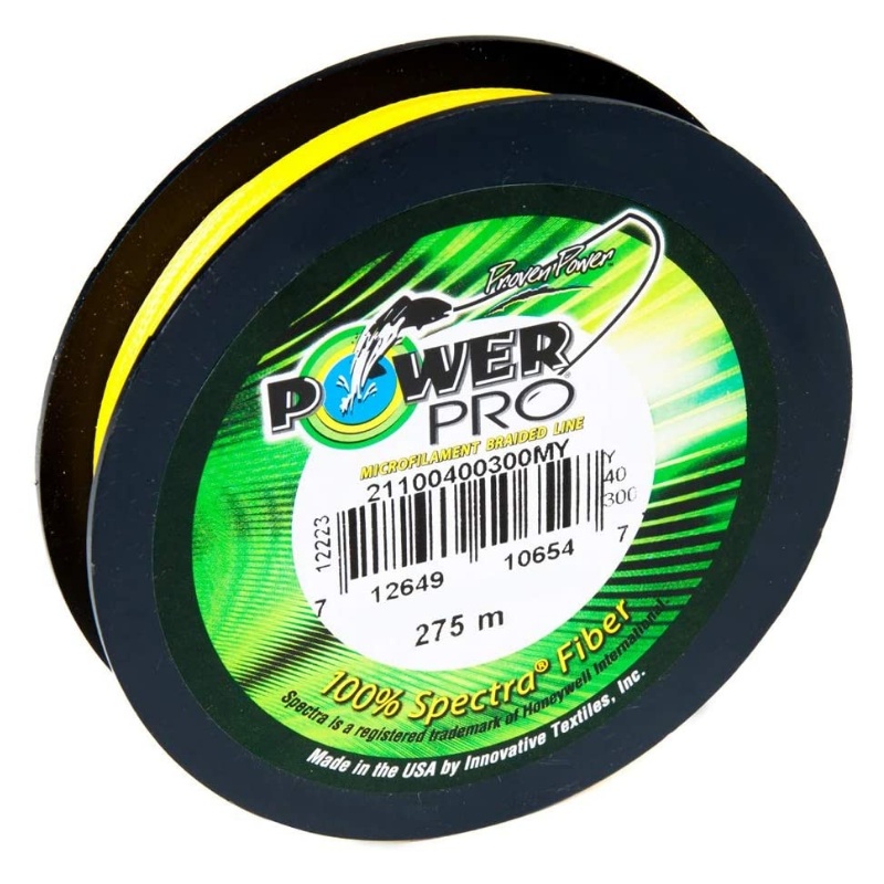 POWER PRO Spectra 0,23mm 275m Hi-Vis Yellow