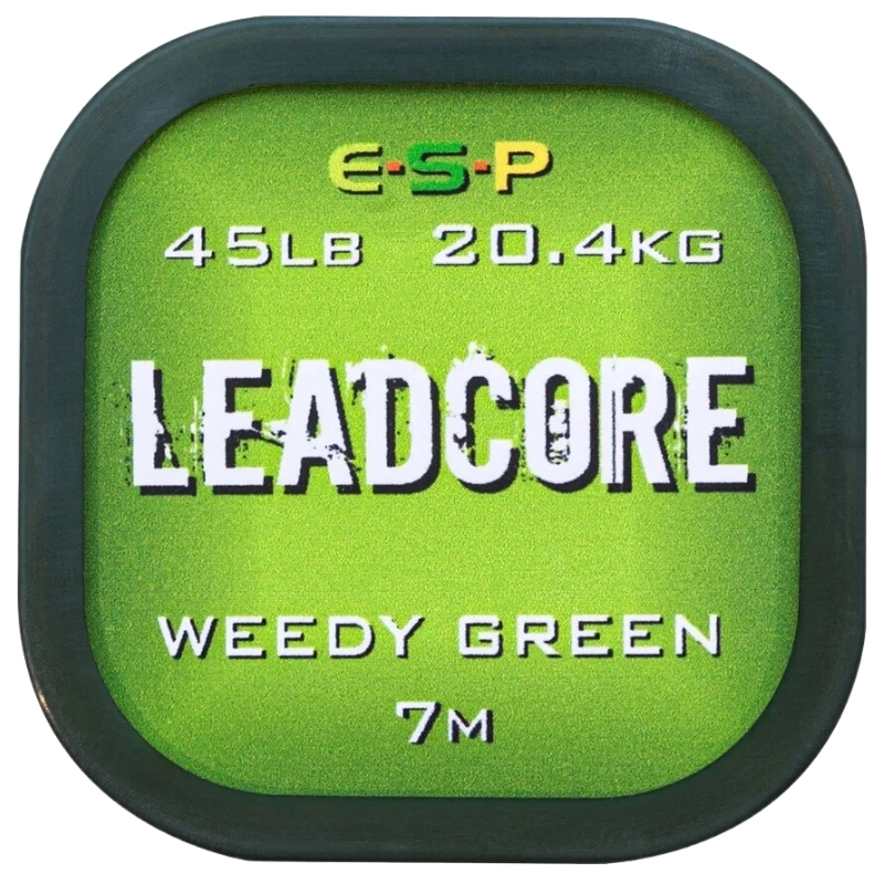 ESP Leadcore 7m 45lb Weedy Green