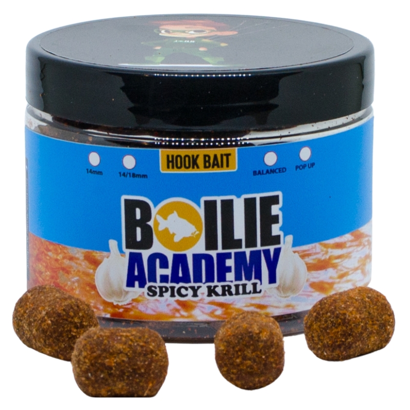 BOILIE ACADEMY Spicy Krill Balanced Dumble 14/18mm