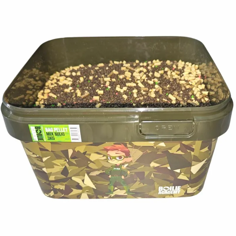 BOILIE ACADEMY Bag Palets Mix Maxy 3Kg