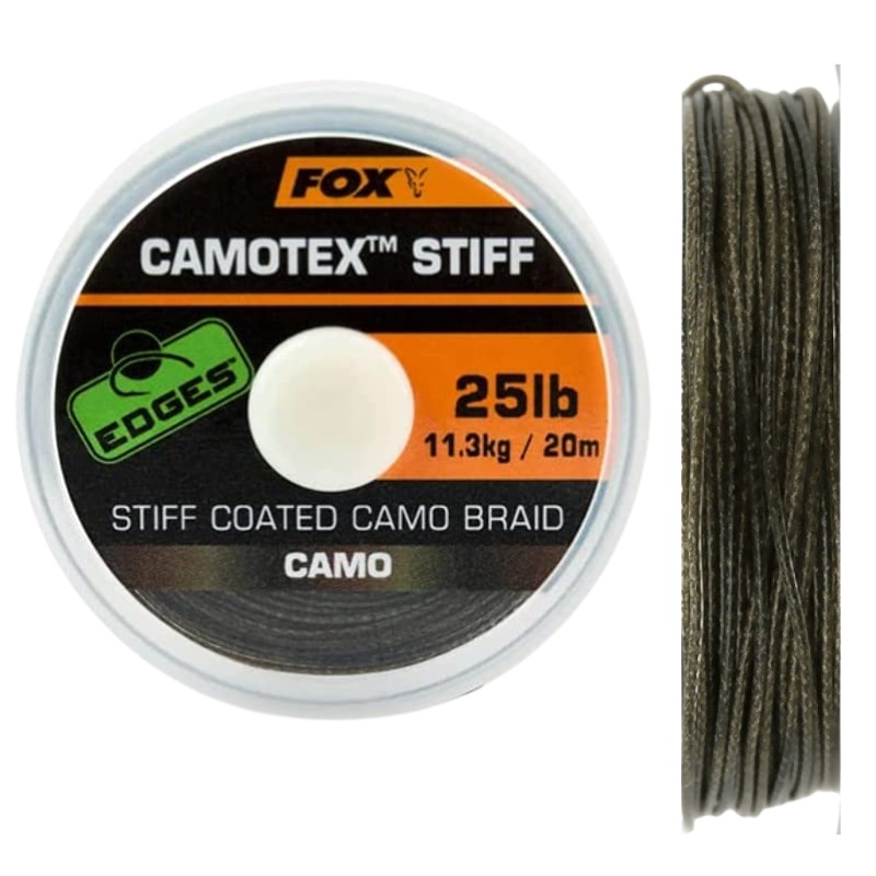 FOX Camotex Stiff 20m 35lb Camo