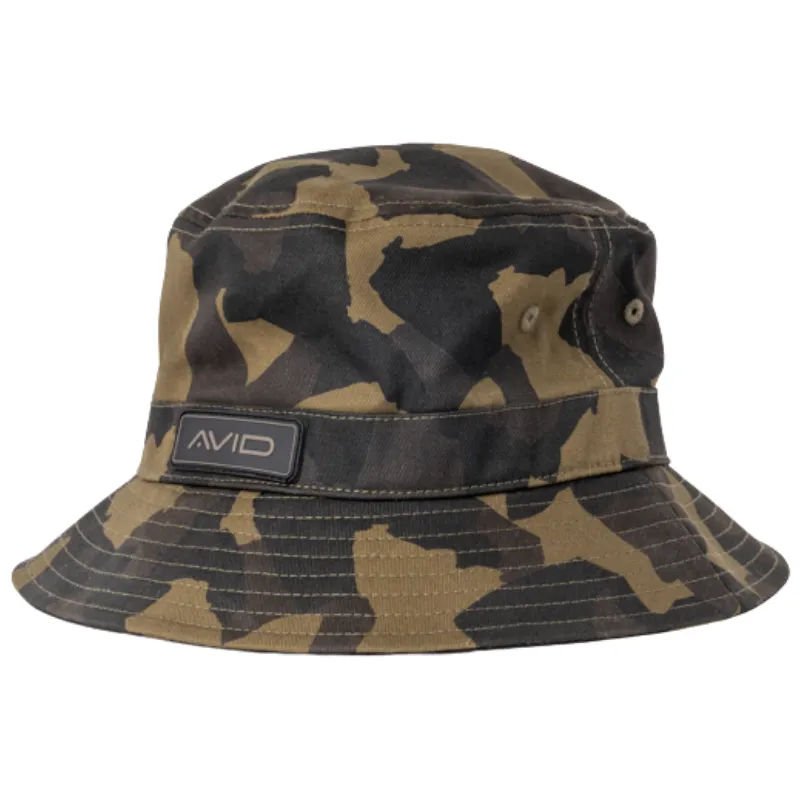 AVID CARP Distortion Camo Bucket Hat