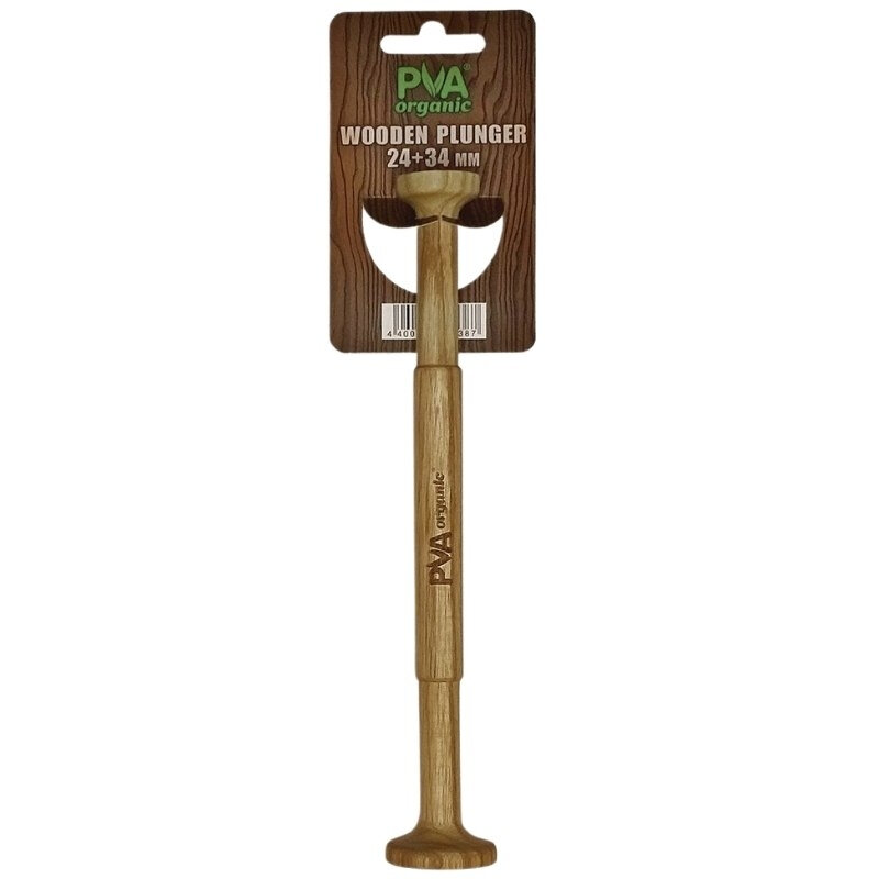 KATRAN Wooden Plunger 24+34mm