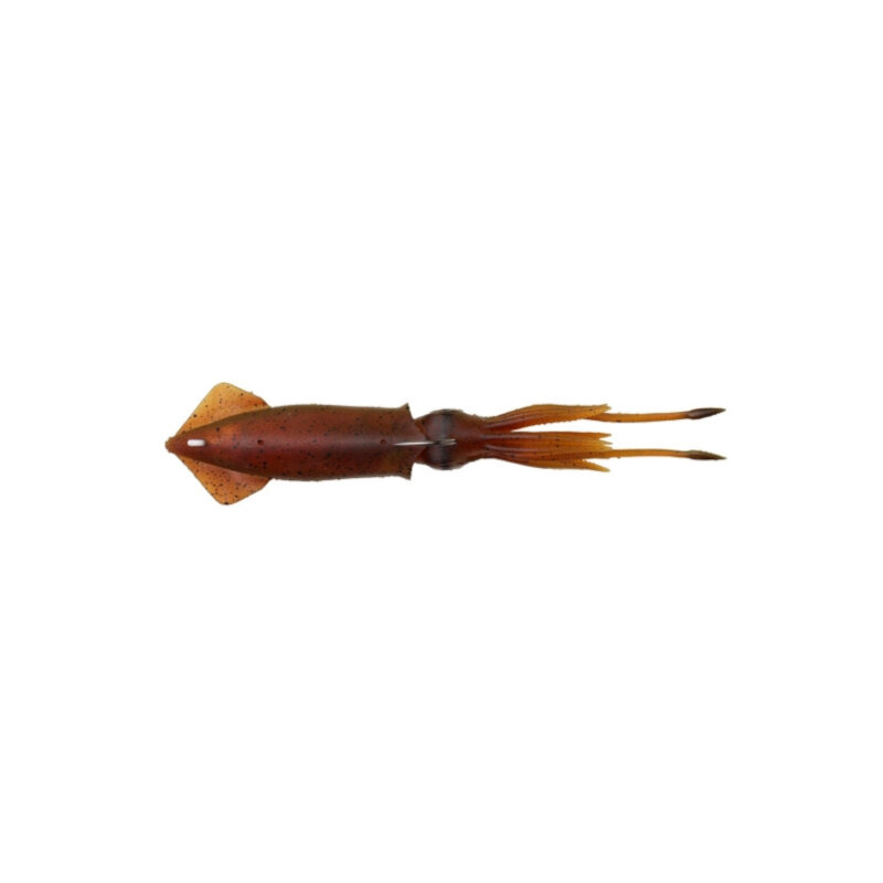 SAVAGE GEAR 3D TPE Swim Squid 12,5cm 25g Red Brown