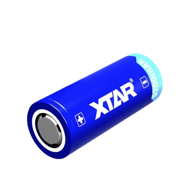 XTAR Rechargeable Li-ion 26650 3,6V 5200mAh