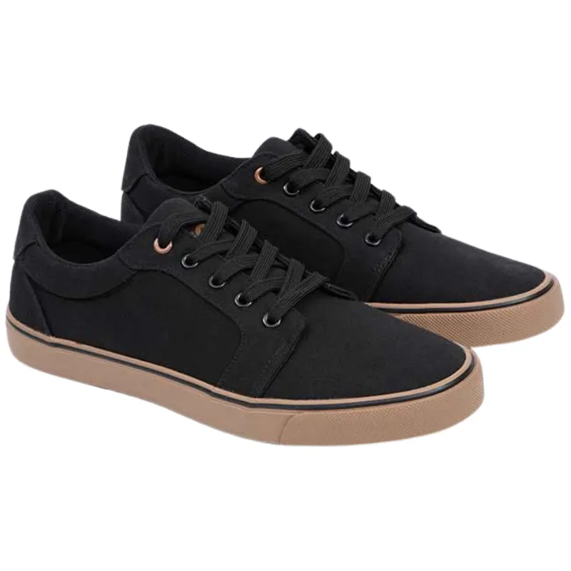 FOX Black Canvas Shoe