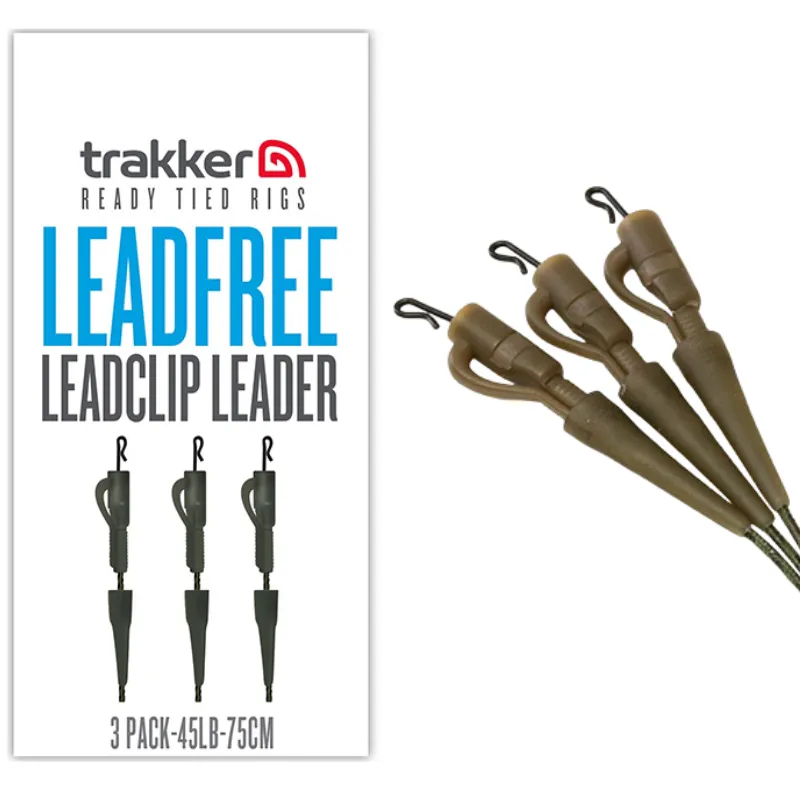TRAKKER Leadfree Leadclip Leader 75cm