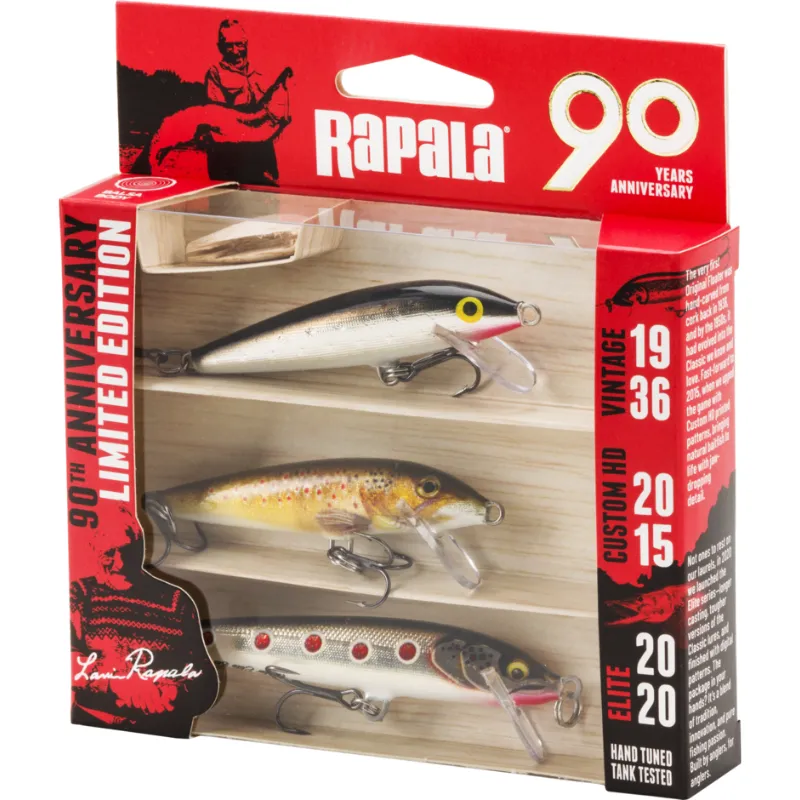 RAPALA 90 Godina Kit Floater Small Naturist