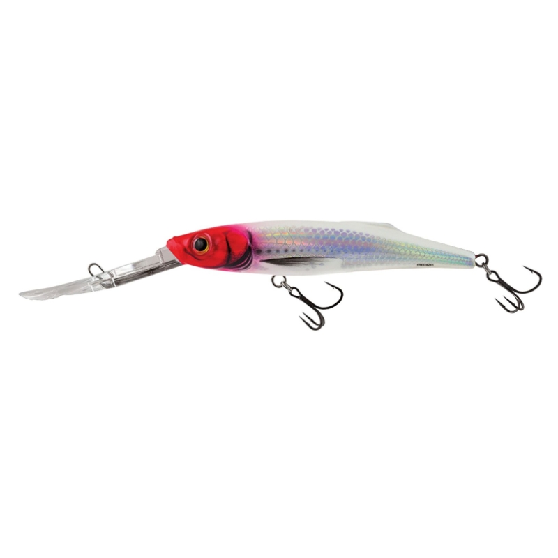 SALMO Freediver SDR 9cm 11g Holographic Red Head