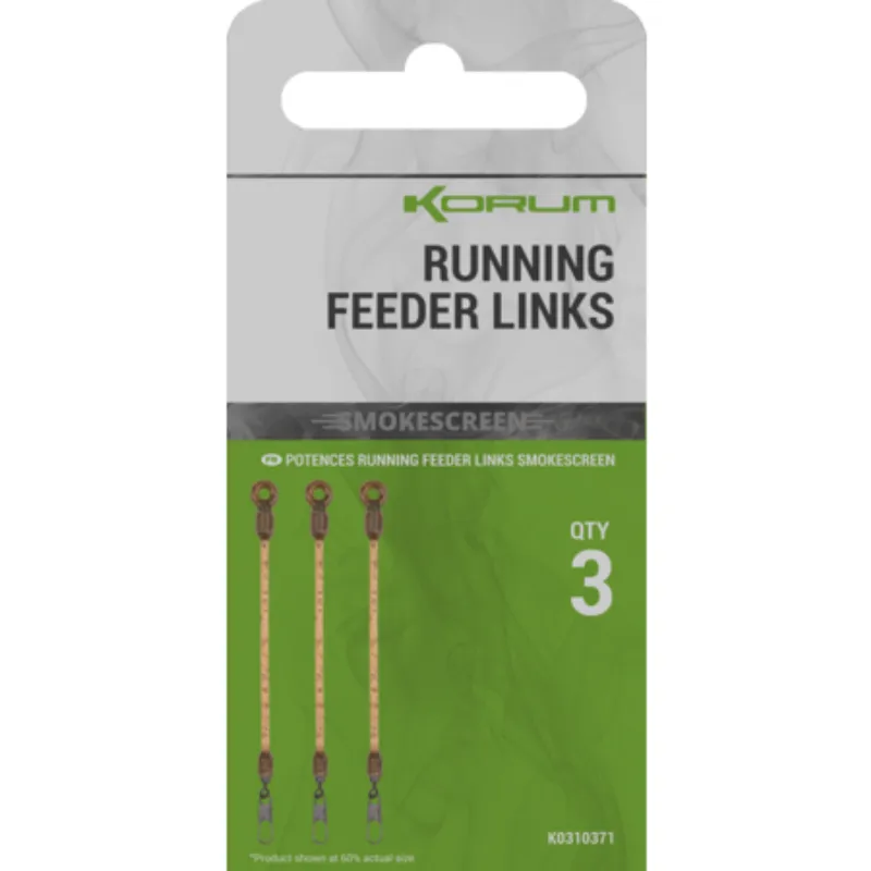 KORUM Smokescreen Running Feeder Links