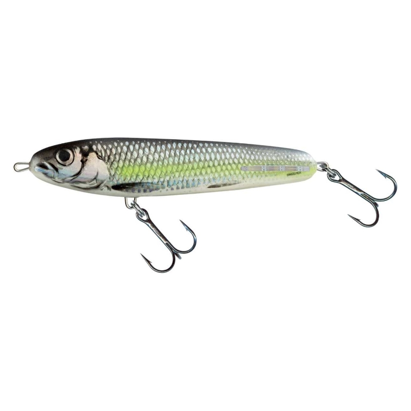 SALMO Sweeper 14cm Silver Chartreuse Shad