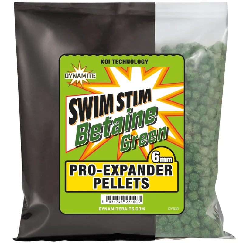 DYNAMITE BAITS Swim Stim Betaine Green Pro-Expander Pellets