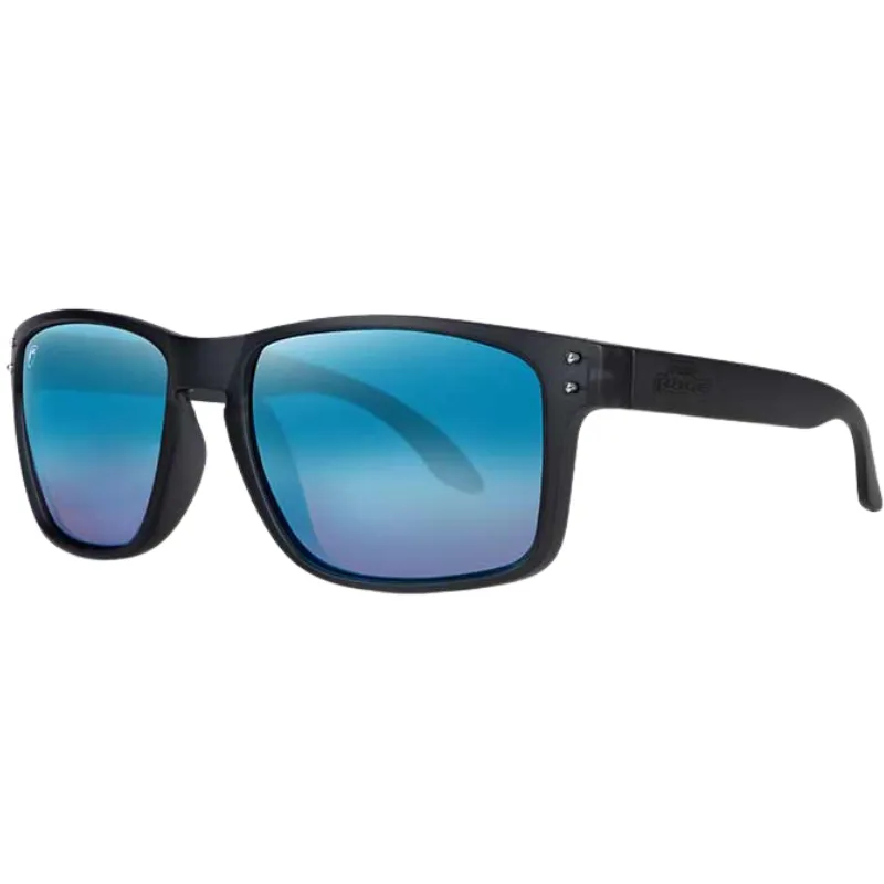 FOX RAGE Transparent Black Brown Lens Mirror Blue Eyewear