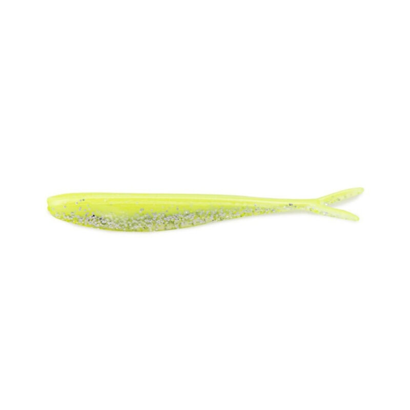 LUNKER CITY Fin-S Fish 6cm Chartreuse Silk Ice