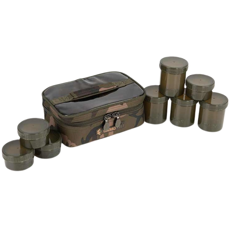 FOX Camolite Hookbait Case 8 Pot