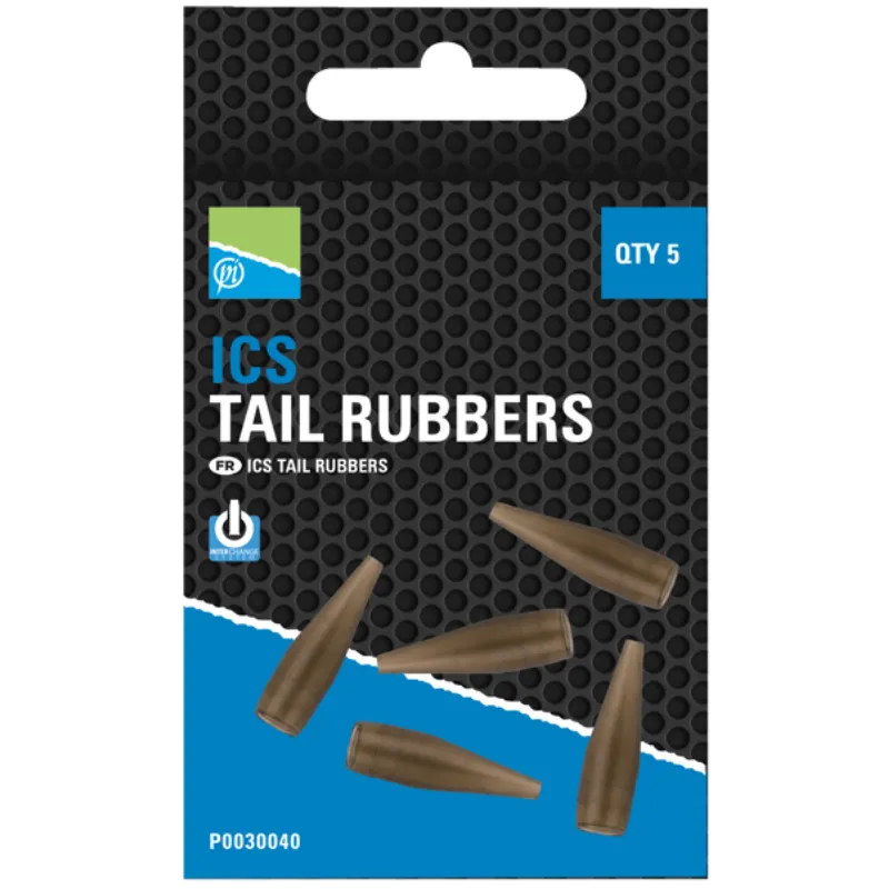 PRESTON Ics Tail Rubbers