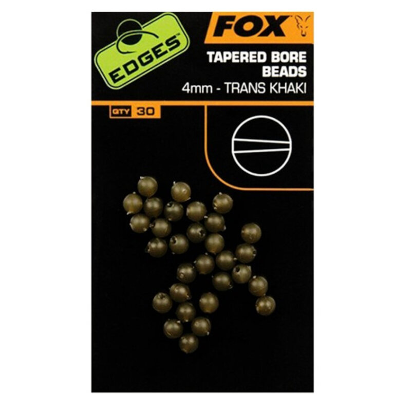 FOX Edges Tapered Bore Beads 6mm