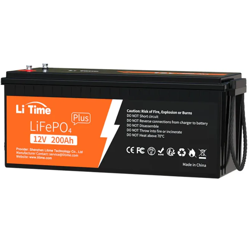 LI TIME Marine LiFePO4 12V 200Ah Plus