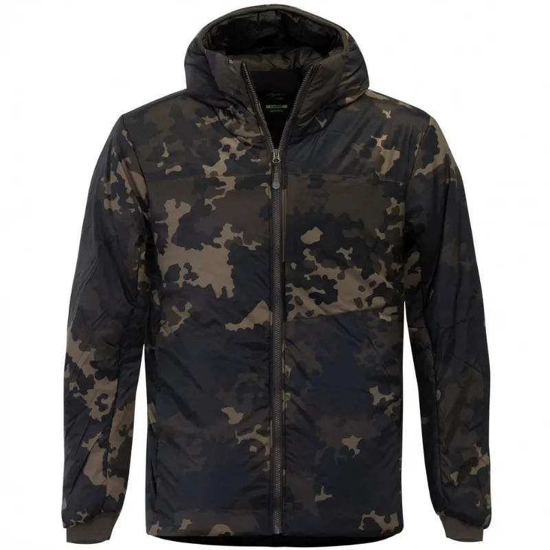 KORDA Insulated Hooded Jacket Dark Kamo