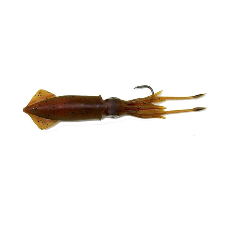 SAVAGE GEAR 3D TPE Swim Squid 25cm 110g Red Brown