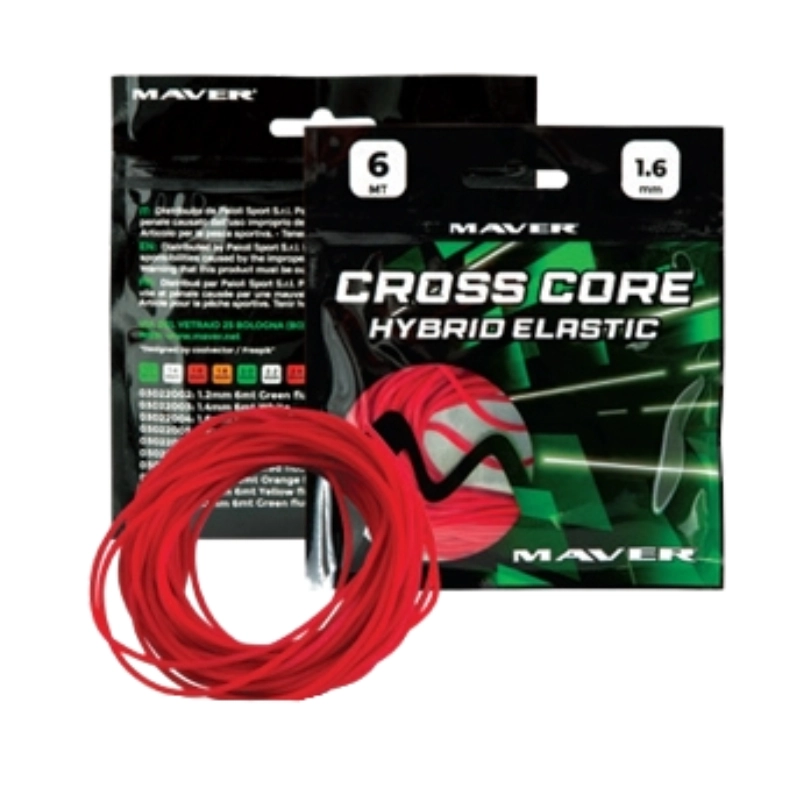 MAVER Cross Core Hybrid Elastic 6m 1,6mm Red