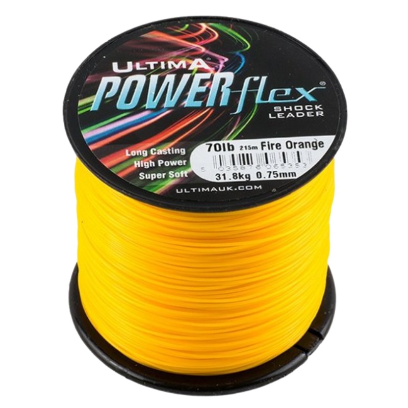 ULTIMA Powerflex Long Cast 0,65mm 285m Fire Orange