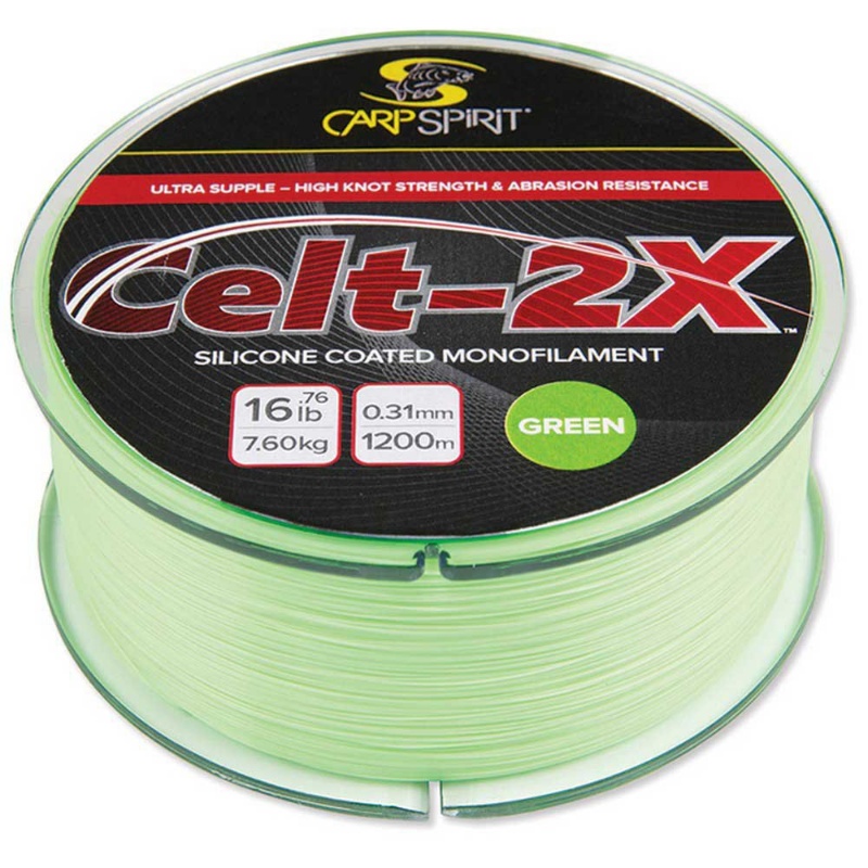 CARP SPIRIT Celt 2x 0,35mm 1000m Green