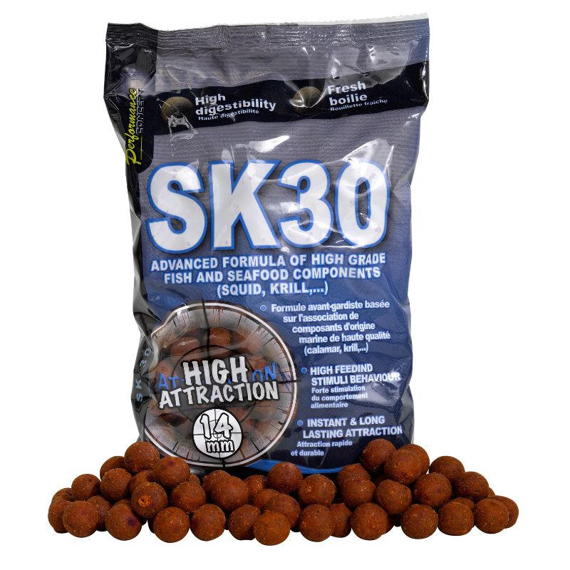STARBAITS Concept Boilies SK30 14mm 1kg