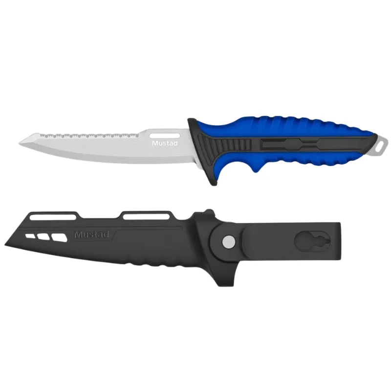 MUSTAD Bait Nož 4116 SS Polished Blade 13cm