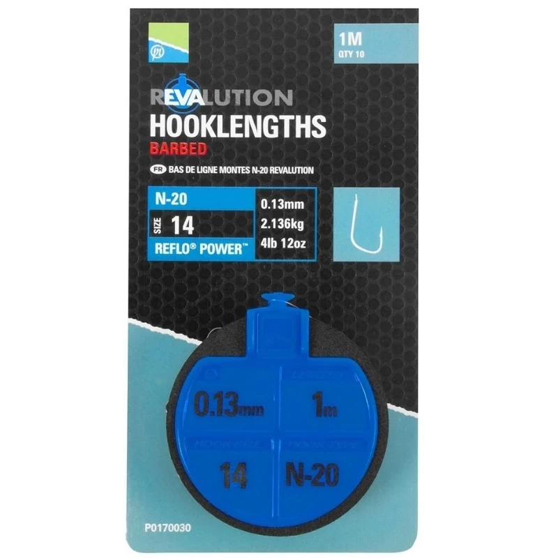 PRESTON Revaluation Hooklengths N20