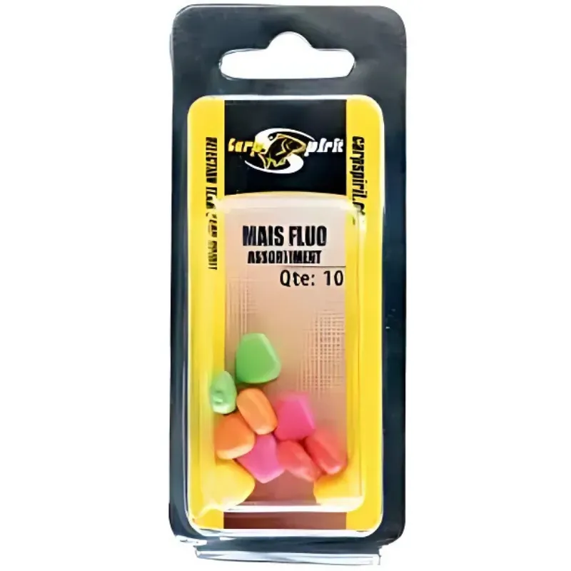 CARP SPIRIT Floating Corn Fluro Assorted