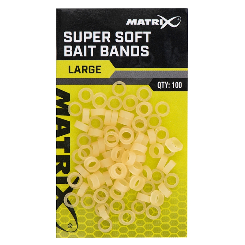 MATRIX Super Soft Bait Bands Large 6-11mm