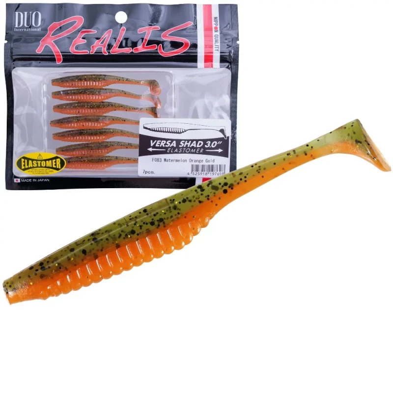 F083 Watermelon Orange Gold