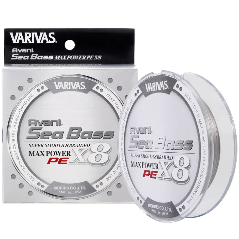 VARIVAS Avani SeaBass Max Power PE x8 Stealth Gray