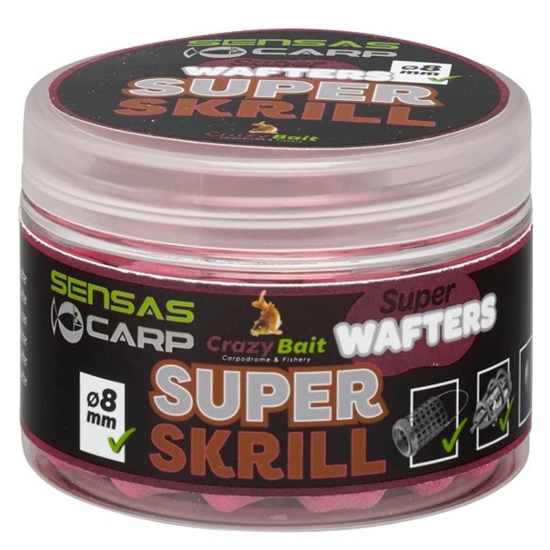 SENSAS Super Wafters Super Skrill 8mm 80g