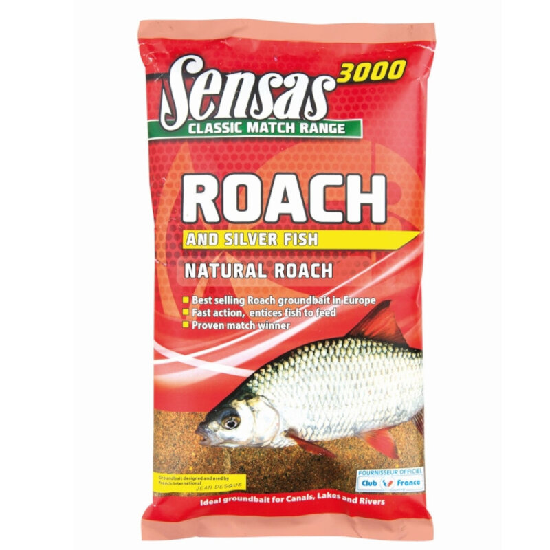 SENSAS 3000 Groundbait Super Roach 1Kg