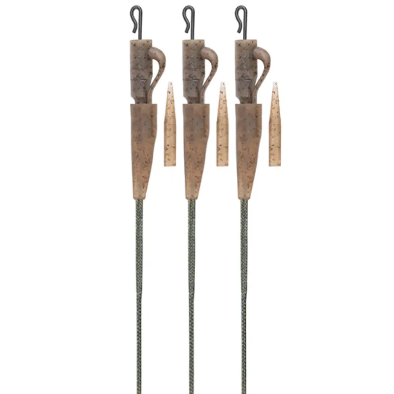 FOX Camo Leadcore Lead Clip Leaders 50lb