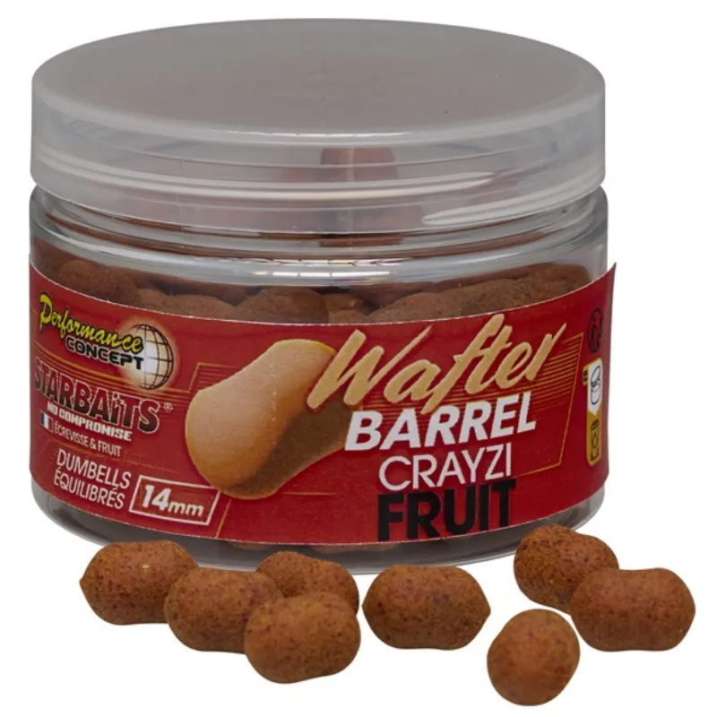 STARBAITS Crayzi Fruit Wafter Barrel