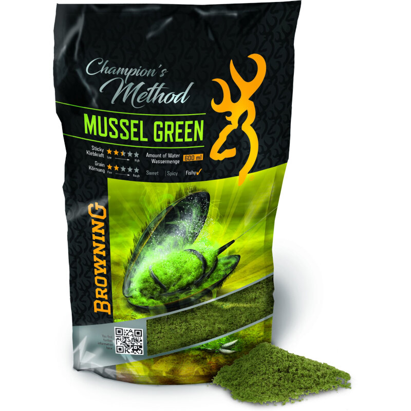 BROWNING Champion’s Method Mussel Green 1kg