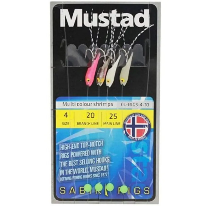 MUSTAD Sabiki Multicolor Shrimp