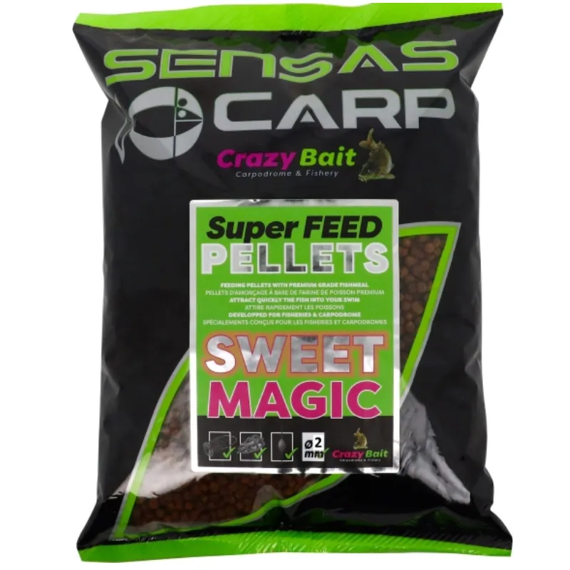 SENSAS Super Feed Pellets Sweet Magic