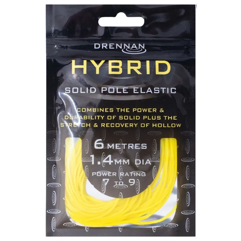 DRENNAN Hybrid Elastic 6m 1,4mm Yellow